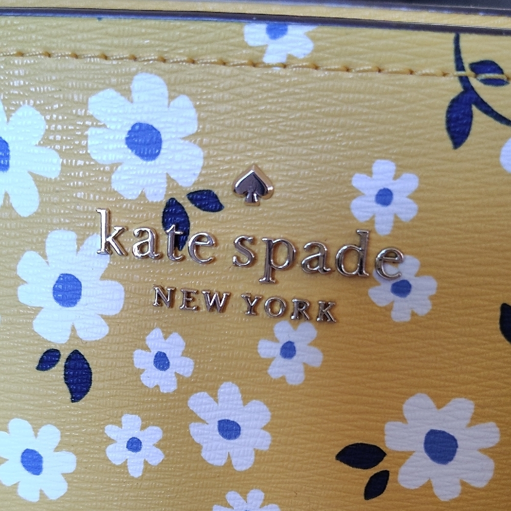 Kate Spade Yellow Floral Satchel - Picture 4 of 13